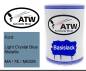 Preview: Ford, Light Crystal Blue Metallic, MA / 7E / M6328: 500ml Lackdose, von ATW Autoteile West.